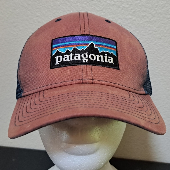 Patagonia Other - Patagonia P-6 Logo Snapback Trucker Hat Distressed
